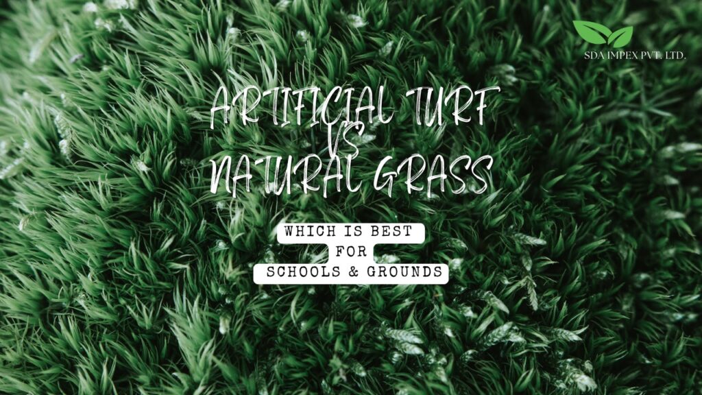 Artificial turf vs natural grass